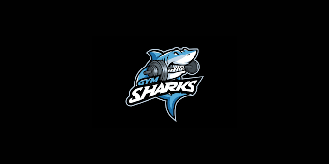 design a unique and captivating shark logo