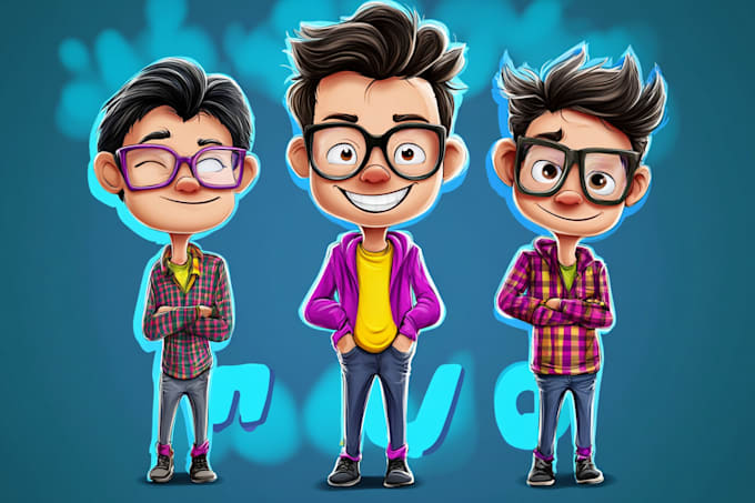 make a mascot cartoon design