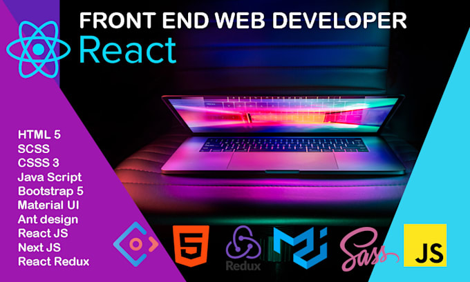 figma to react or next js frontend responsive and SEO