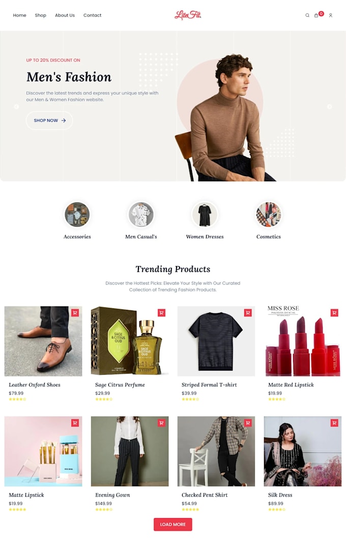 build a professional ecommerce website using mern stack