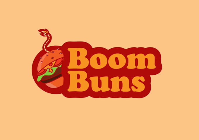 design awesome burger shop logo