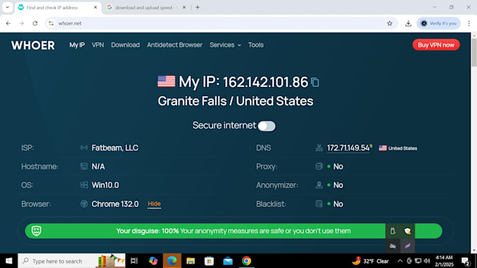 do configure vps with residential isp