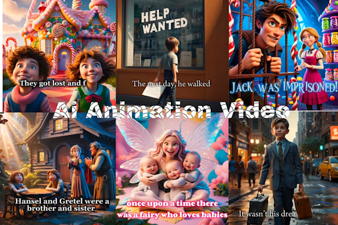 create ai animation stories and ai videos