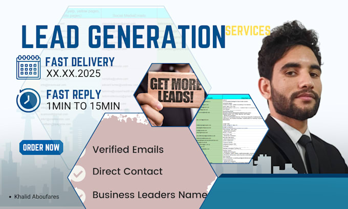 provide you with your potential customer detials