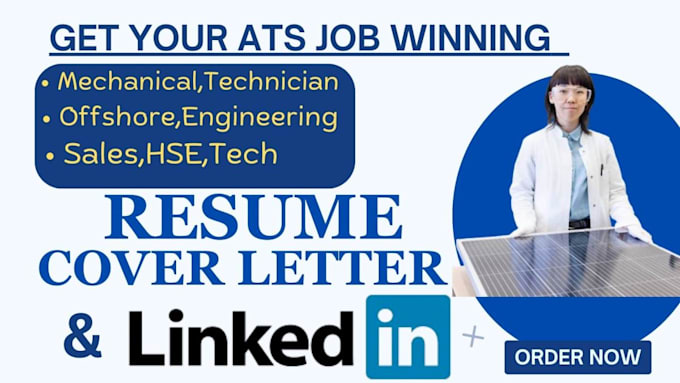 craft professional ats compliant mechanical, engineering, technicial resume, cv