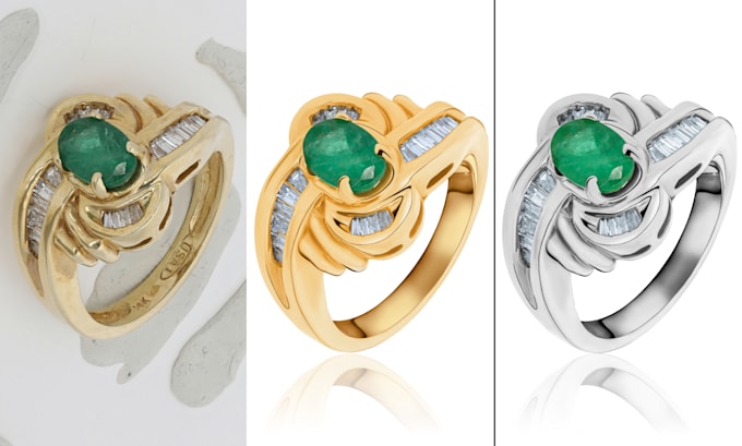 do jewelry editing,highend jewelry retouch, professionally editing
