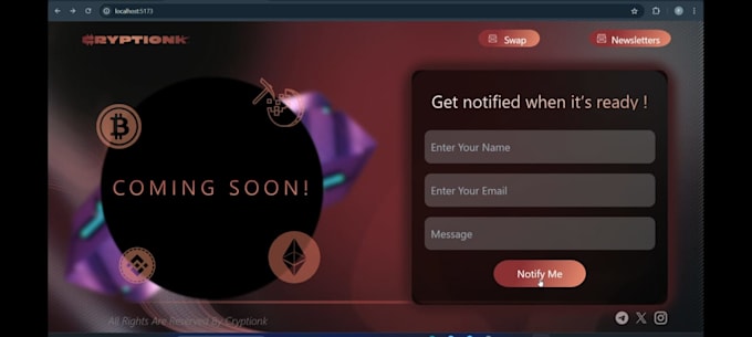 Develop a modern reactjs website with tailwind css by Ritesh1820 | Fiverr