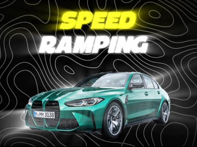 edit viral car videos, effects, speed ramp
