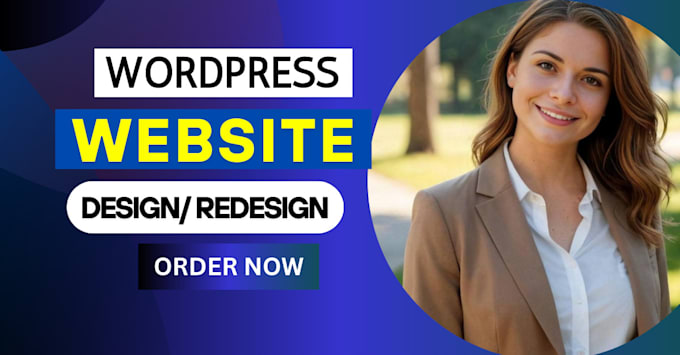 develop wordpress website with responsive web design