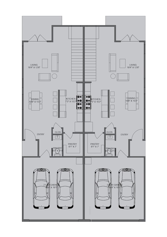 redesign floor plans for property marketing