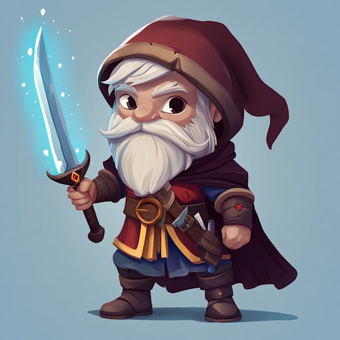 design 2d game characters and game assets