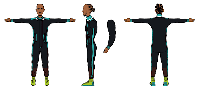 create character designs for your animation, game and brands