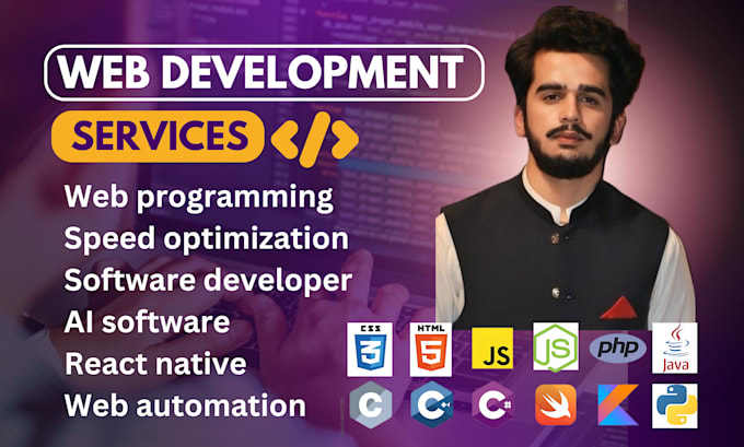 web programming, ai, web, mobile apps, automation and performance optimization
