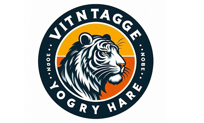 design professional lion, tiger logo