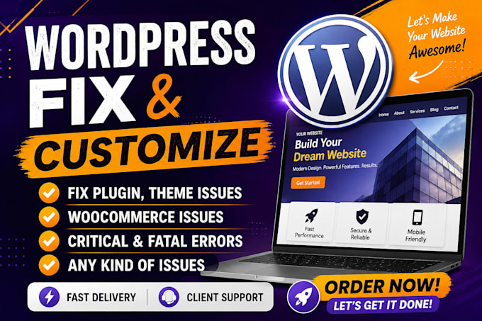 build responsive wordpress website or auto news design
