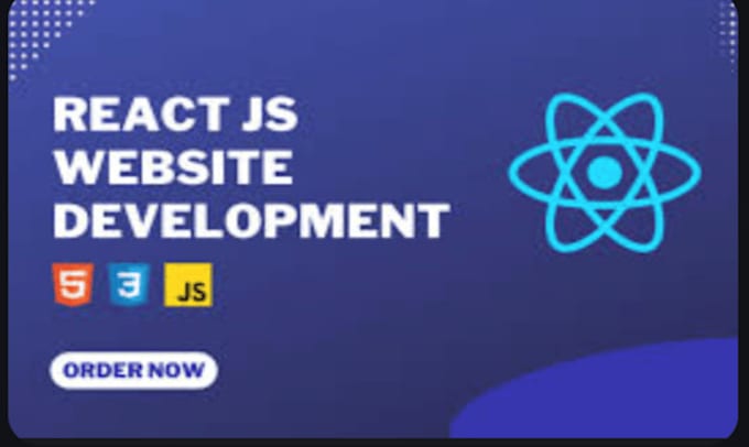 develop a modern reactjs website with responsive design