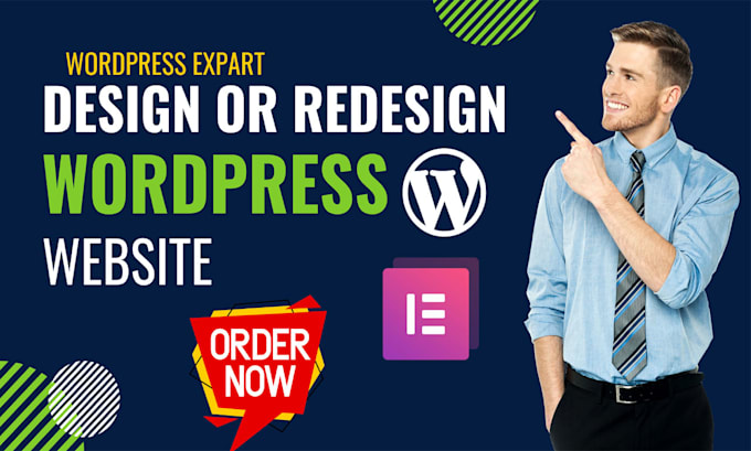 wordpress elementor pro SEO friendly website redesign