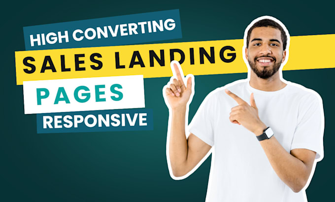build high converting sales landing pages