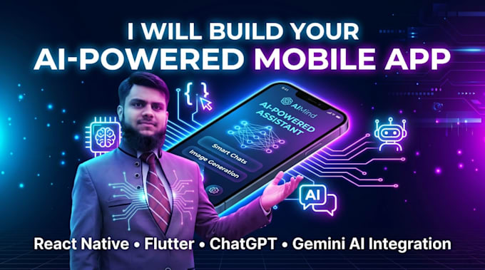 do ai mobile app development ios android app ai flutter app ai chatbot