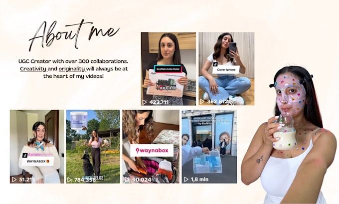 create ugc videos in italian