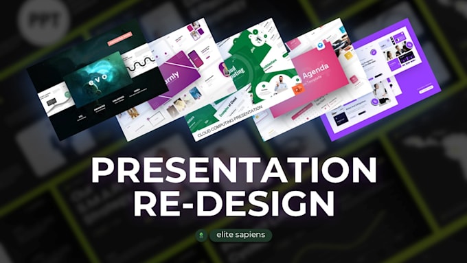 design, redesign powerpoint, google slide, keynote or canva presentation