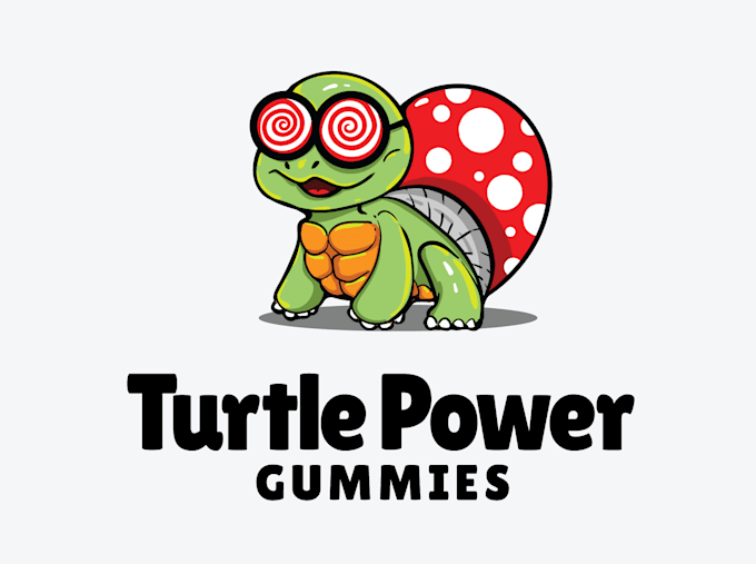 make an modern high quality mushroom logo design