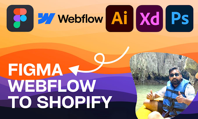 convert figma, webflow or PSD to custom shopify store