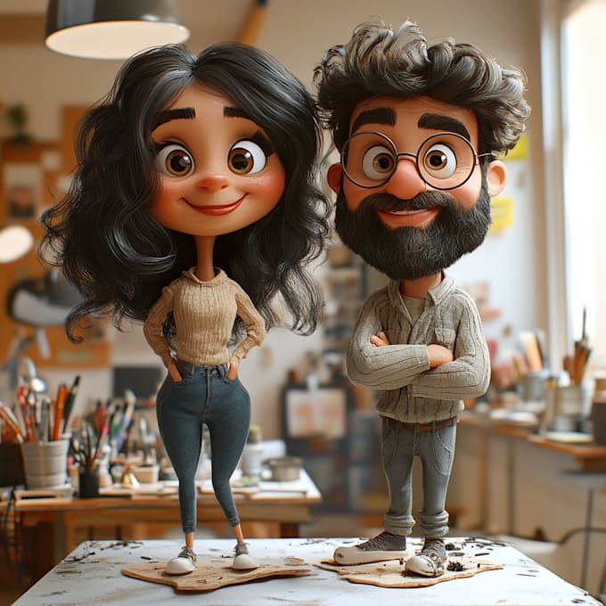 create a cartoon caricature avatar for you