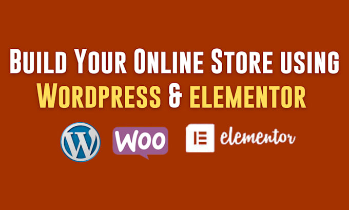 build your online store or website using wordpress