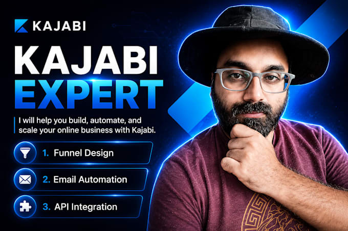 build kajabi sales funnels, pipelines, email automation