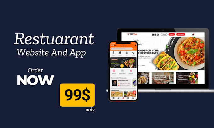 develop restaurant app I food delivery app I online ordering