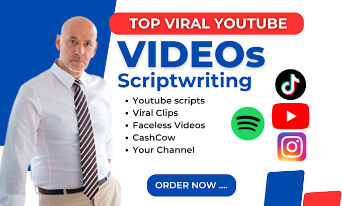 write youtube video script, podcast show notes, viral clips for your channel