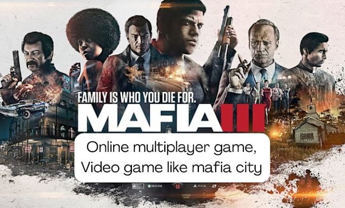 develop online multiplayer game, video game like mafia city, war game