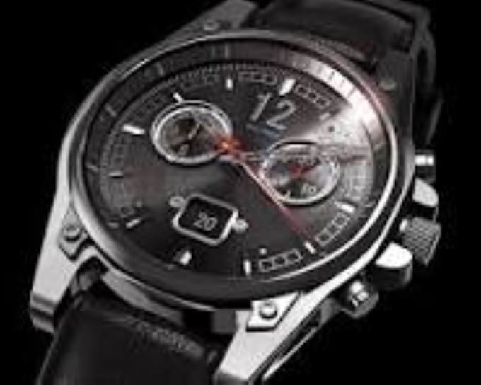 create a 3d watch design watch animation wall clock indusrial watch luxury watch