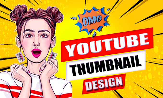 design attractive eye catchy clickbait youtube video thumbnails