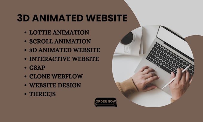 Design 3d interactive website using threejs gsap 3d product ...