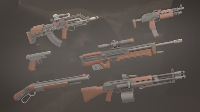 Do 3d weapon roblox gun model, roblox sword 3d game asset combat system ...