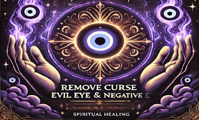 remove curse, evil eye, third party influence, negativity, and bad magic for you