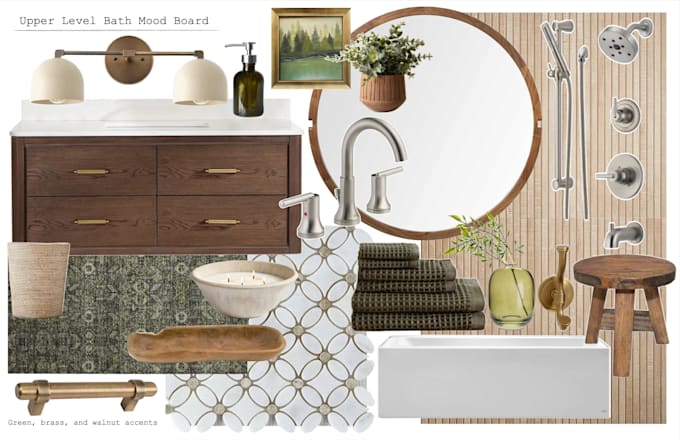 create a mood board for your space