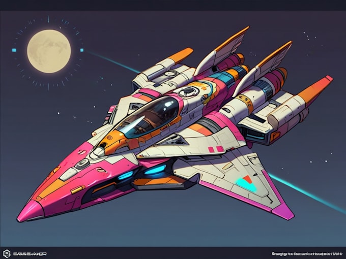 design spaceships and sci fi vehicles