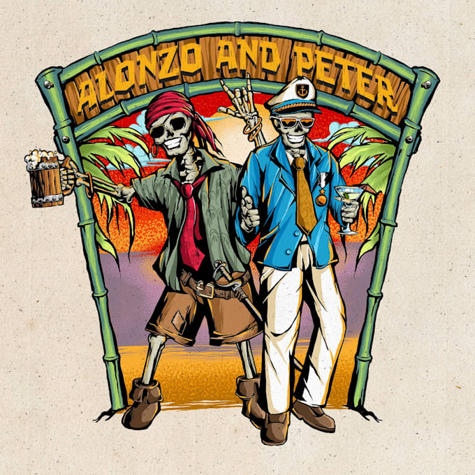 design awesome mascot beer logo