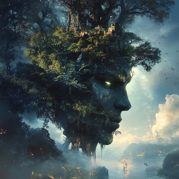 do fantasy photoshop editing and photo manipulation