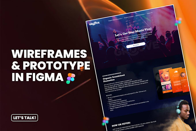 do wireframe design, prototype design, prototype figma design