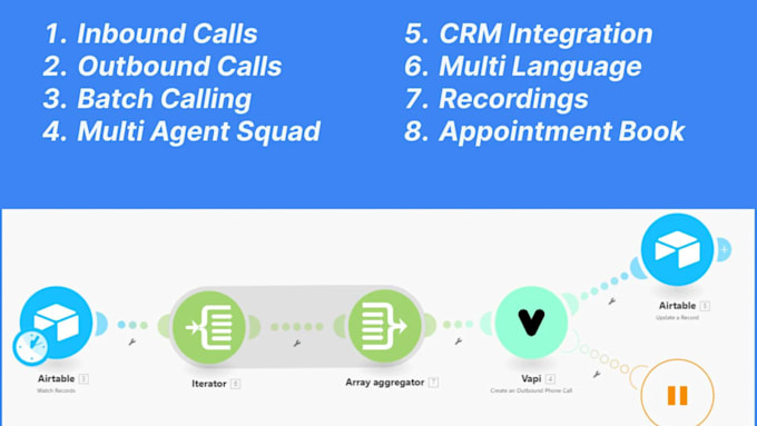 setup ai cold calling voice agent on vapi appointment booking inbound agent crm
