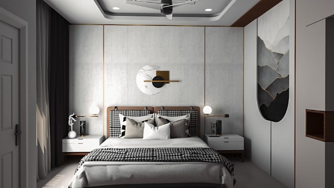 remodel 3d bedroom interior design,cgi rendering,walkthrough 3ds max, homestyler