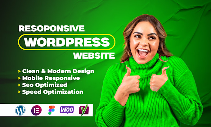 create a professional wordpress website or woocommerce store
