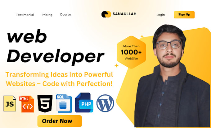 do wordpress website design and website development