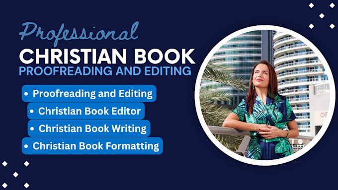 be your christian books editor and proofreader