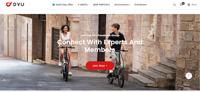 design ecojet bike ecommerce website bicycle store ebike website electric ebike