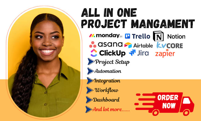 setup monday CRM workflow automate monday com clickup airtable trello basecamp